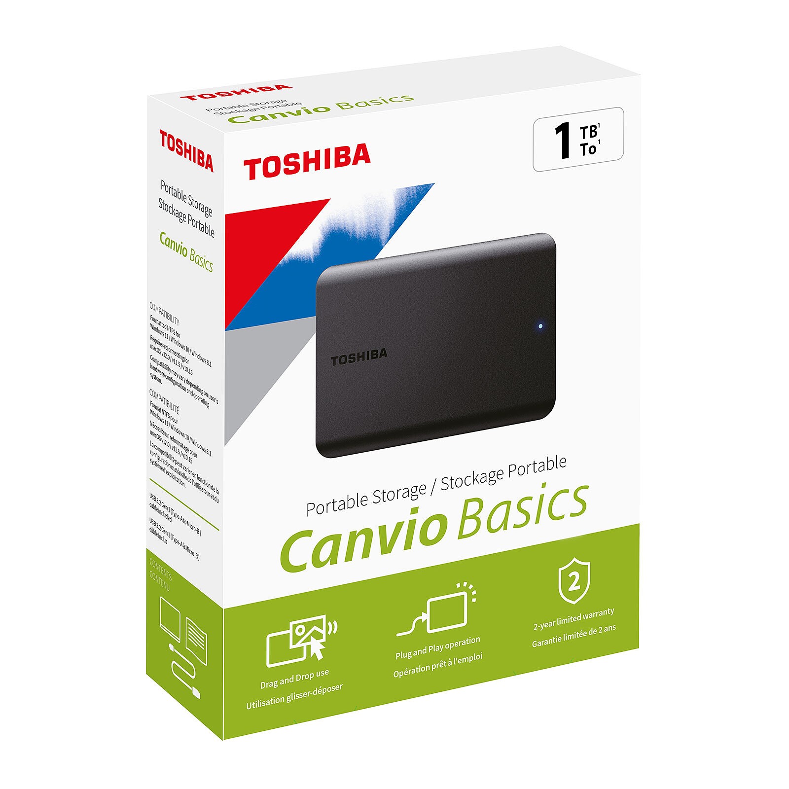 006007_1 Disque dur toshiba 1 tera – Image 1