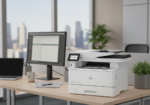 Imprimante hp laserjet Noir Blanc 4103fdw – Image 4