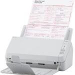 Fujitsu SP-1130N Scanner, Professional 30ppm Ethernet USB 3.2 A4 Duplex ADF Office Scanner