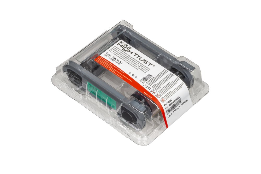 6234b07744b99_Blister_R6F207NAAA_300_Dpi Ruban couleur YMCKO EVOLIS R5F208M100 – Image 1