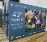 TV SMART 43 POUCES -LIGHTWAVE - LW-S4300-T2S2 - Full HD - USB - HDMI - Noir - 6 mois de Garantie – Image 4