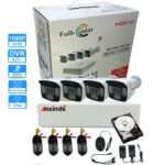 Kit de vidéosurveillance, 4 caméras de sécurité – Image 2
