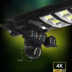CAMERA DE SURVEILLANCE 3 OBJECTIFS AVEC SOLAR