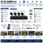 Kit de Camera PoE