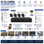 Kit de Camera de surveillance