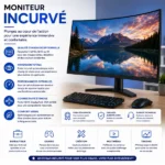Moniteur Incurvé
