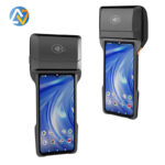 NFC WIFI 3G 32G Android 14 Caissier Imprimante Thermique USB Bluetooth Connectivité Portable Smart Mobile POS Termina – Image 3