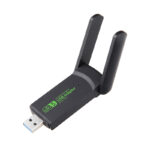 Adaptateur WiFi de bureau haute vitesse USB 3.0 double bande AC1300, périphérique réseau sans fil ODM OEM, récepteur longue portée 5 GHz – Image 4