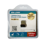Adaptateur Réseau Sans Fil 150 Mbit/s Externe USB Clé WiFi Bluetooth pour Connectivité Internet Améliorée pour Ordinateur Portable