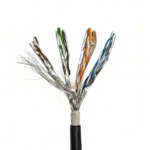 Câble Ethernet DENIXI 305M 1000ft CAT6 CAT6A 23AWG 24AWG CCA / Conducteur en cuivre pur UTP FTP SFTP Câble réseau – Image 3