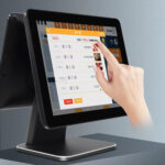 double écran tactile 15.6 pouces caissier POS Machine tout en un Pos système caisse enregistreuse Terminal dispositif facturation Pos – Image 6